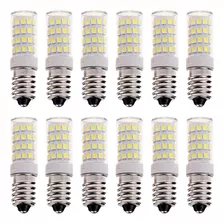 12 Lampadas De Led Halopim Soquete E14 5w Geladeira Lustre Cor Da Luz Branco-quente