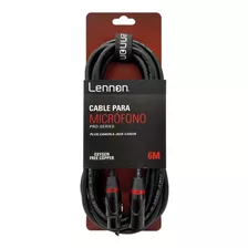 Cable Lennon De Audio 6 M Cannon Ln-cc6