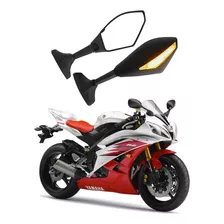 Retrovisor Com Pisca Seta Carenadas Yamaha Yzf R6 2009 2010