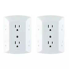 Ge 6 Del Enchufe De Pared Del Adaptador De Enchufe De Energí