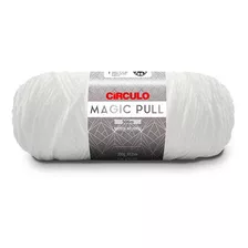 Lã Magic Pull Círculo 200g 306mts - Crochê / Tricô Multicor Cor 8001 - Branco