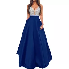 Vestido De Novia Sin Mangas Con Cuello En V, Elegante, Fiest