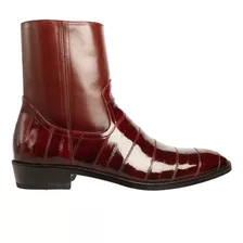 Botin Caballero Vestir Anguila Original Vino Marquez D Leon.