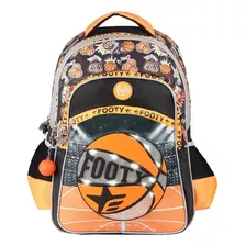 Mochila Footy Original Basket, Con Luz Led