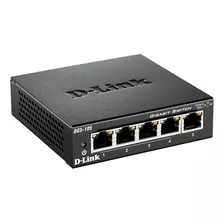 Switch 5 Puertos D-link Dgs-105/e 10/100/1000 Mbps Gigabyte