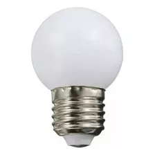 10 Lampada Bolinha Led 1w Pra Gambiarra Varal Rede De Luzes Cor Da Luz Branco-neutro 110v