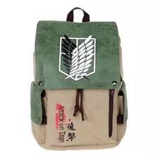 Mochila Lona Anime Attack On Titan Wings