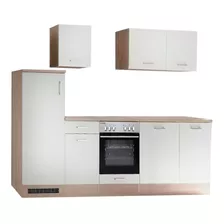 Cocina Integral 2.80m Petunia Blanca 7 Piezas Envió Gratis 