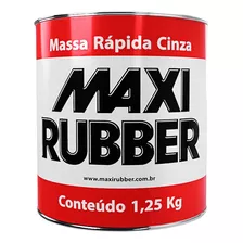 Massa Rapida Cinza 1,25 Kg - 2ma001 Maxi Rubber