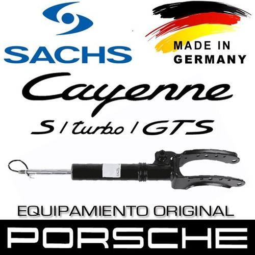 Amortiguador Delantero Izq Porsche Cayenne 2011-2018 Sachs Foto 2