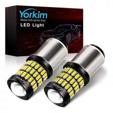 Yorkim Bombillas Led 1157 Blancas Superbrillantes, 1157 Foco