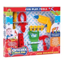 Oficina Work Kids Ferramentas - Samba Toys 0363