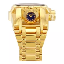 Relógio Dourado Invicta Zeus Bolt 20111 25209 25210 C/ Caixa