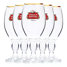 Stella Artois Pack De 5 Copas De Cerveza Cáliz, 33cl