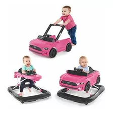 Bright Starts 3 Formas De Jugar Walker, Ford Mustang Pink, 6