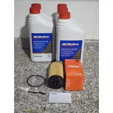 Kit Troca De Óleo Chevrolet Sonic Lt 1.6 16v 2012 2013 2014