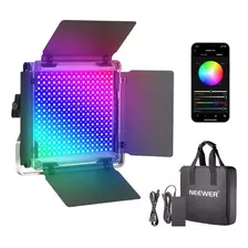 Painel De Led Profissional Neewer 50w Rgb Videos Fotos - Nfe