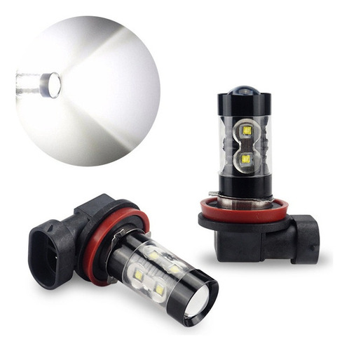 Faros Antiniebla Led H11 H8 Para Saturno Aura Ion Vue 08-201 Foto 10