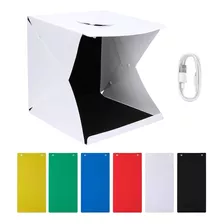Mini Studio Fotográfico Com 6 Fundos Colorido T-photo Box 40