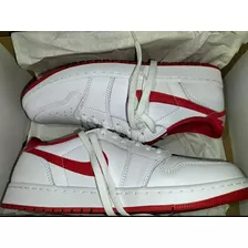 Tenis Air Jordan1 Low_og White_red Taya (28.5cm)