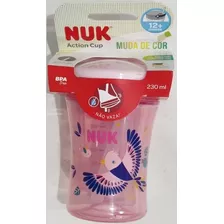 Copo Com Canudo Infantil Antivazamento Evolution 230ml Nuk Cor Rosa Coala