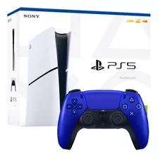 Consola Ps5 Playstation 5 Slim Disco Y Mando Azul Cobalto