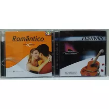 Lote Cd - Romântico E Festivais 2 Cds -sebo Refugio