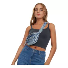 Banano Mujer Denim Azul Corona