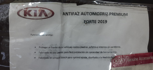 Antifaz Premium Kia Forte 2019 Foto 2