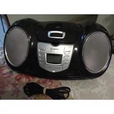 Radio Negra Cd/mp3/usb/sd/mmc Marca Miray A Pilas O Corrient