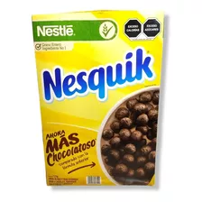 Cereal Nesquik Sabor Chocolate Tamaño Familiar Nestle 1.2 Kg