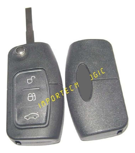 Carcasa Para Llave Control Ford Ecosport 2014 2015 2017 Foto 3