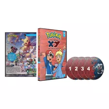 Dvd Pokémon 18ª Temporada Desafio Em Kalos Dublado