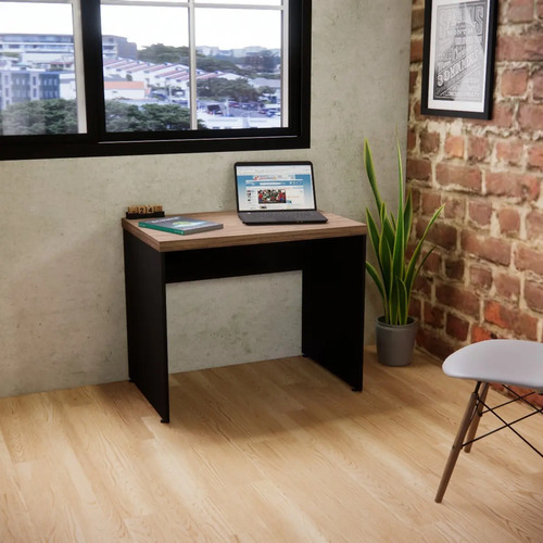 Mesa Presidente 900x600m E Brinde Apoio De Pé Ergonômico!!! Ameixa Negra