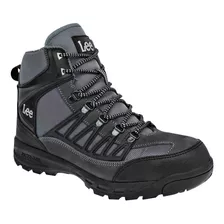 Bota Hiking Hombre Lee 1588 Gris 098-579