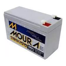 Bateria Moura Vrla Selada 12v 7ah Alarme No-break 12mva-7