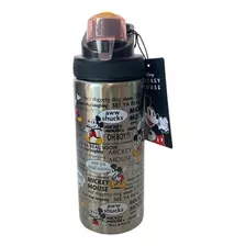Botella Metalica Con Mango - Mickey Mouse - 600ml