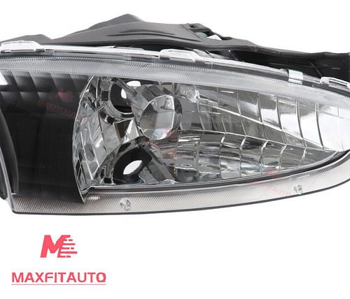 Fits Mitsubishi Mirage 2dr Coupe 1997-01 Headlights Corn Vvb Foto 7