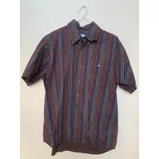 Camisa Lacoste Hombre Manga Corta Talle 42