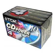 Tdk Cding-ii 110 - Paquete De 4 Cintas De Casete De Alto Bie