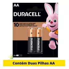 Pilhas Duracell Alcalina Aa Kit 2 Unidades