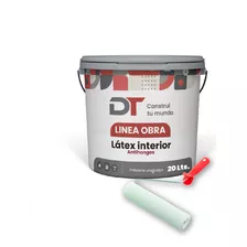 Pintura Latex Interior Antihongos 20 Lts + Rodillo