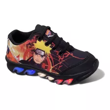 Tenis Masculino Infantil De Led Do Naruto.