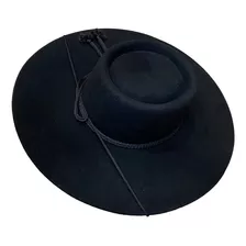 Sombrero De Huaso - Paño Negro - Corralero Sastrería-.