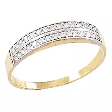 Anillo Churumbela Doble Oro 10k - 537