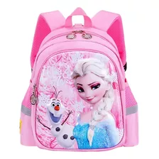 Mochila Escolar Disney Elsa 30cm