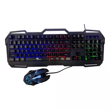 Kit Gamer Nayal Teclado Y Mouse Ghaj-5