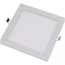 Artefacto Led 6w Cuadrado 120x120mm Embutir 6500k Nova