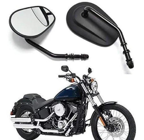 Espejos De Moto Para Harley-davidson Road King Sportster Foto 7