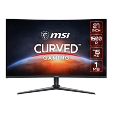 Monitor Gamer Curvo Msi G Series G274cv Lcd 27 Negro 100v/240v